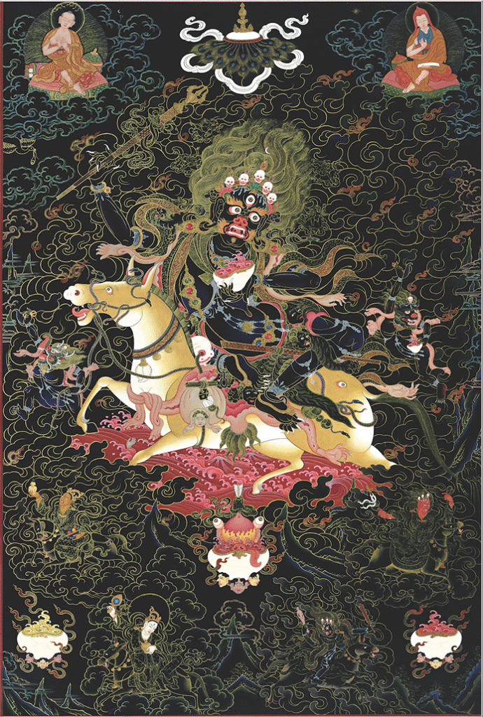 Palden Lhamo Thangka Canvas Print